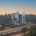 Front view of Copper Folia Hotel